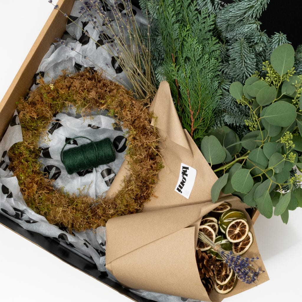 Woodland Walk DIY Wreath Kit UK Flower Delivery Bloom